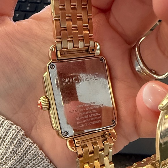 Michele Gold Women's Watch - Picture 3 of 6